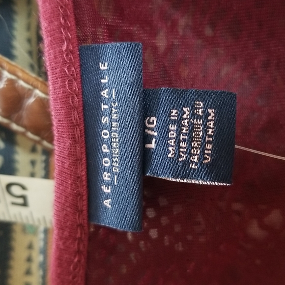 Dress large maroon aeropstale - Picture 4 of 4